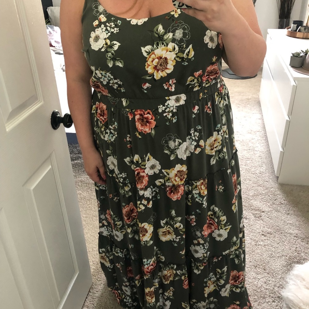 Torrid Floral Maxi Dress